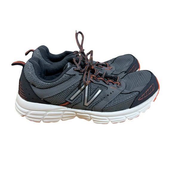 New Balance 430 V1 Running Shoes Gray and Orange Size 8.5 - Picture 4 of 7